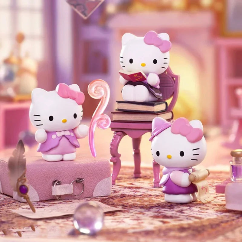 Hello-Kitty Astrology Study Series Mini Beans Figures. Blind Bag