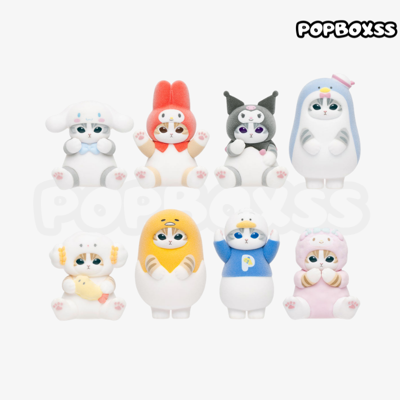 mofusand x Sanrio Characters Fluffy Flock Figure Collection Vol. 2(PRE ORDER)