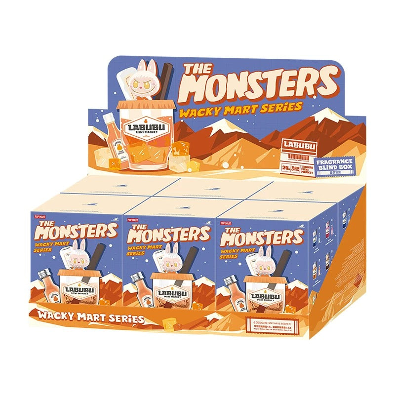 THE MONSTERS LABUBU Wacky Mart Series Fragrance Blind Box