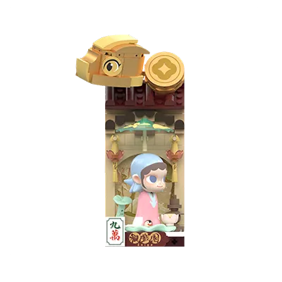 Wealthy Snake's New Year Celebration -Fortunate Hand Series Block Figures