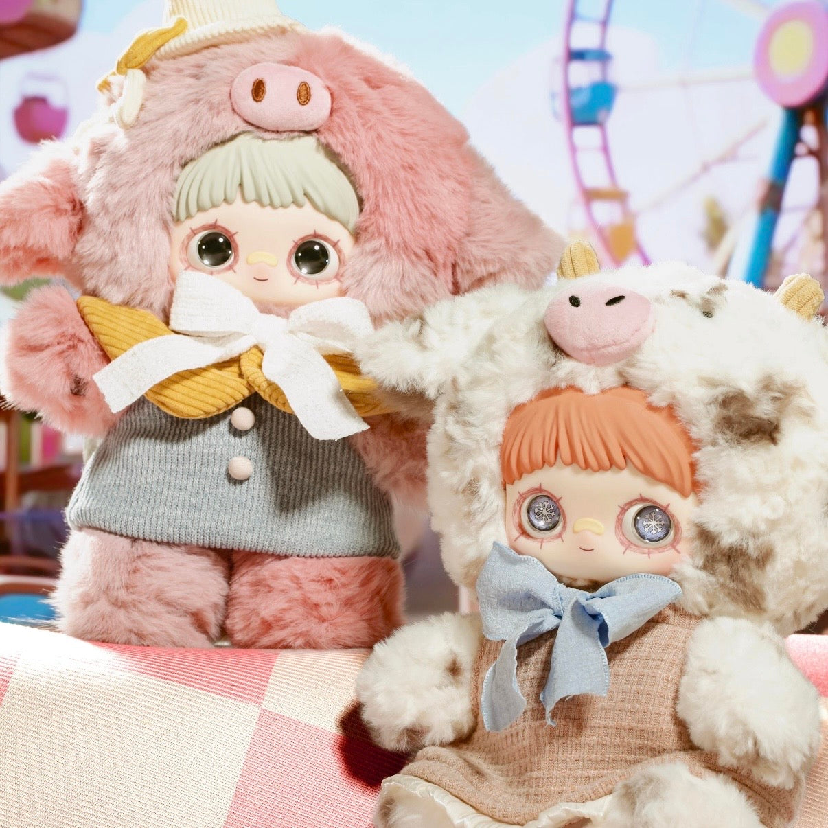 【US 3-5 Arrival】Maymei Forgotten Funfair Series 400% Plush Dolls. Blind Box