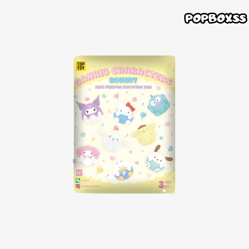TOP TOY Sanrio Characters Roundy Mini Figures Suprise Blind Bags