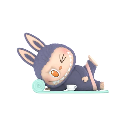 【gift】THE MONSTERS Labubu Lazy Yoga Series Figures