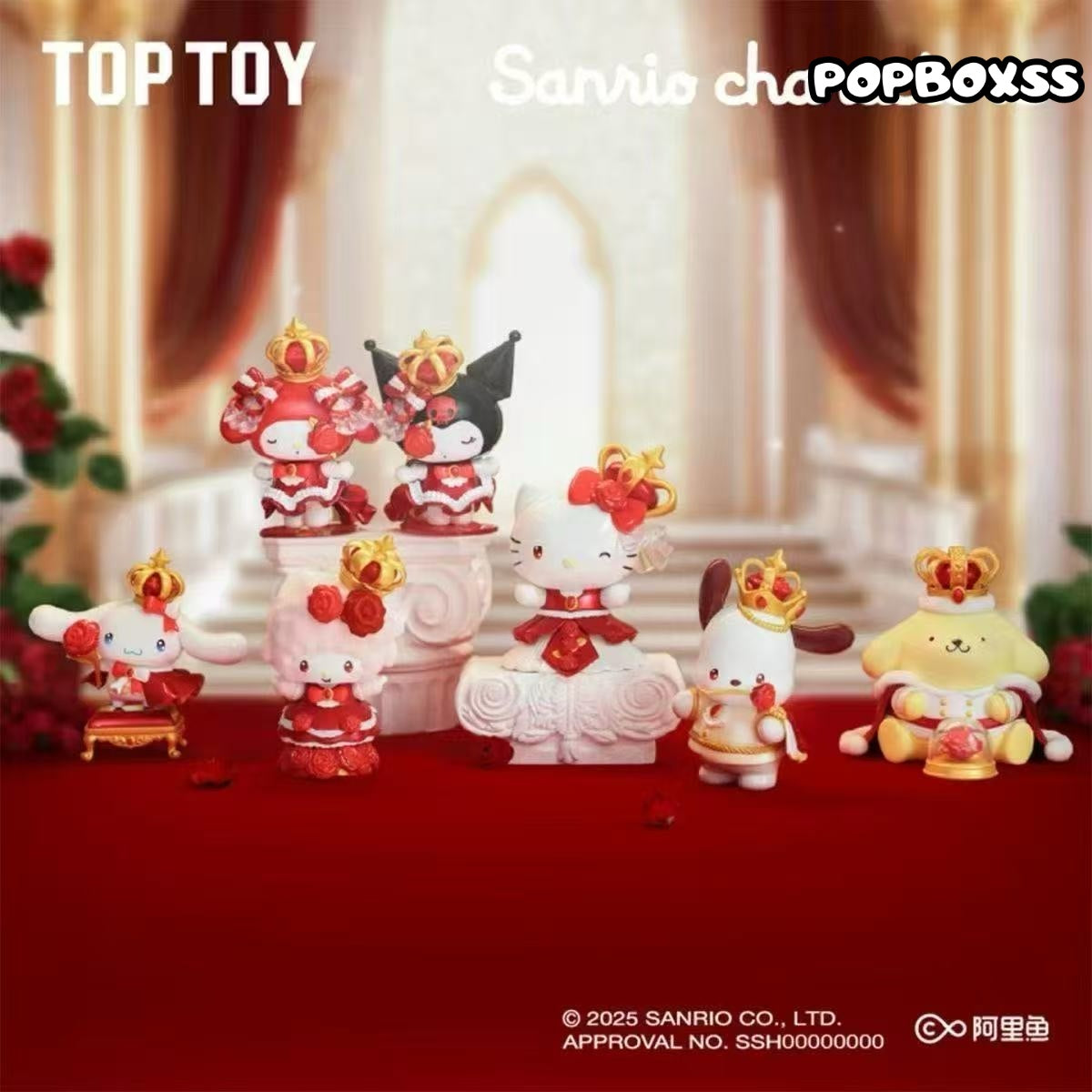 TOP TOY Sanrio The Night Of Rose Series Blind Boxes