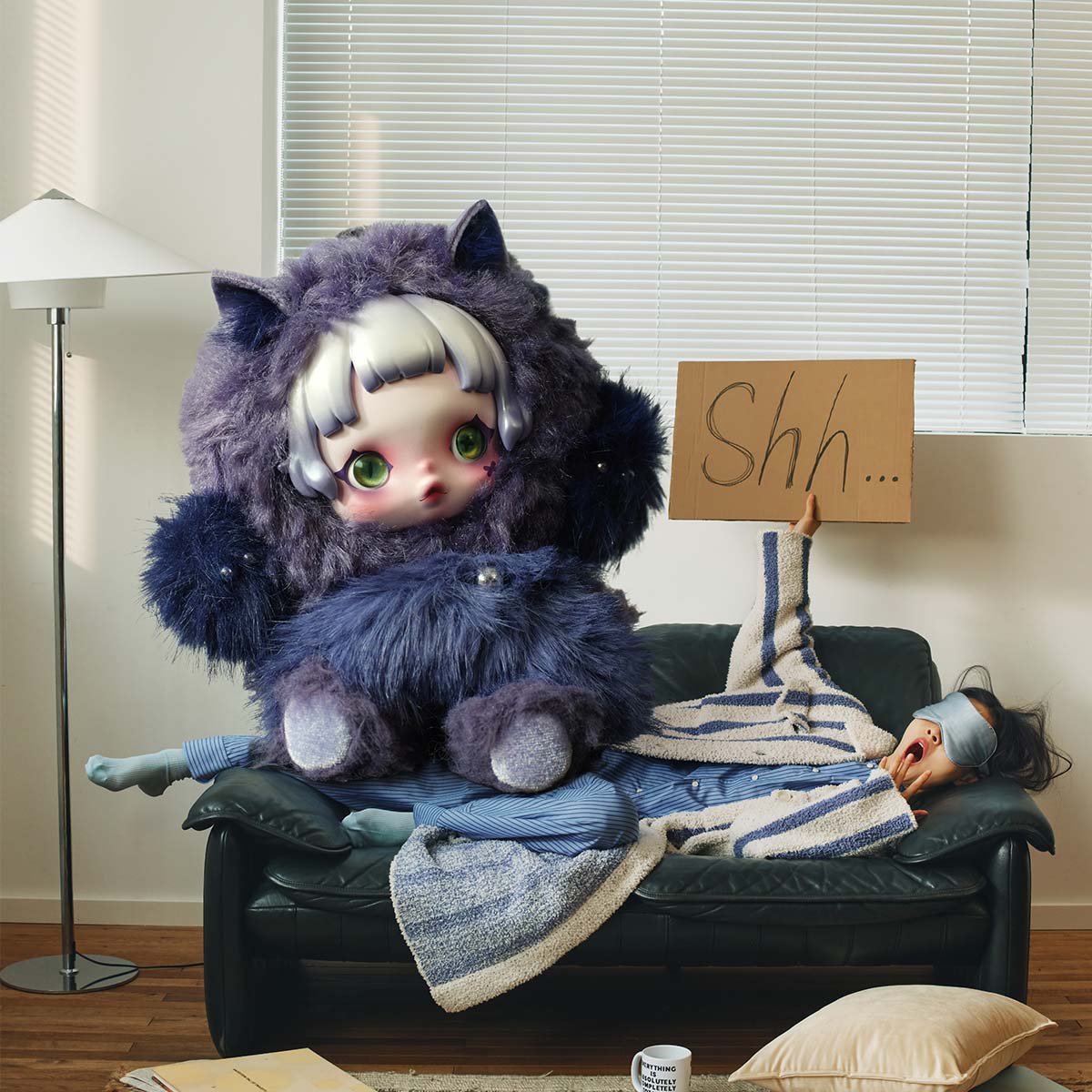 SKULLPANDA You Found Me Series Plush Doll Pendant Pop Mart Blind Box