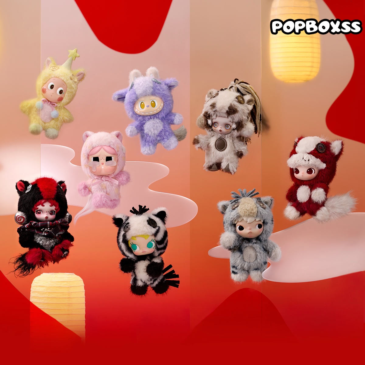 POP MART Have A Good Run Series Vinyl Plush Blind Box