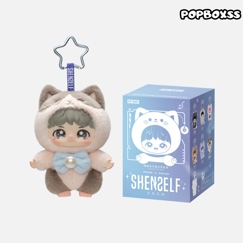 ZHOU SHEN SHENSELF Series Vinyl Plush Doll Pendant, Blind Box