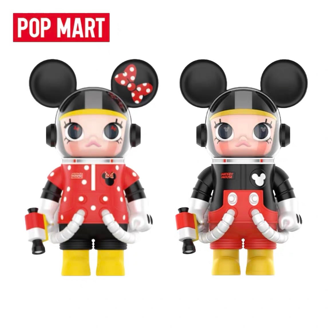 POP MART MEGA SPACE MOLLY 400% MINNIE & MICKEY 400% Series