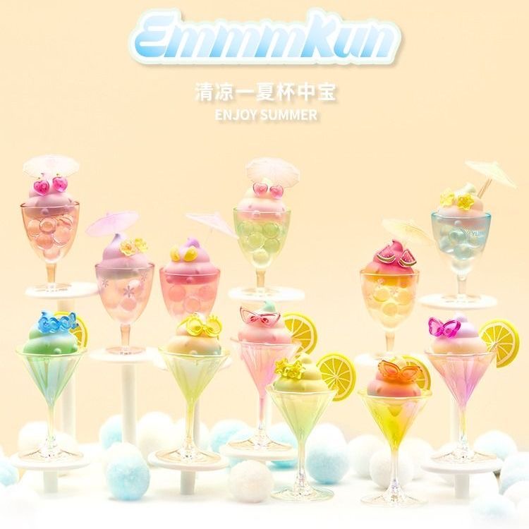 【Sale】Emmmkun Cool Summer Series PVC Figures. Blind Box
