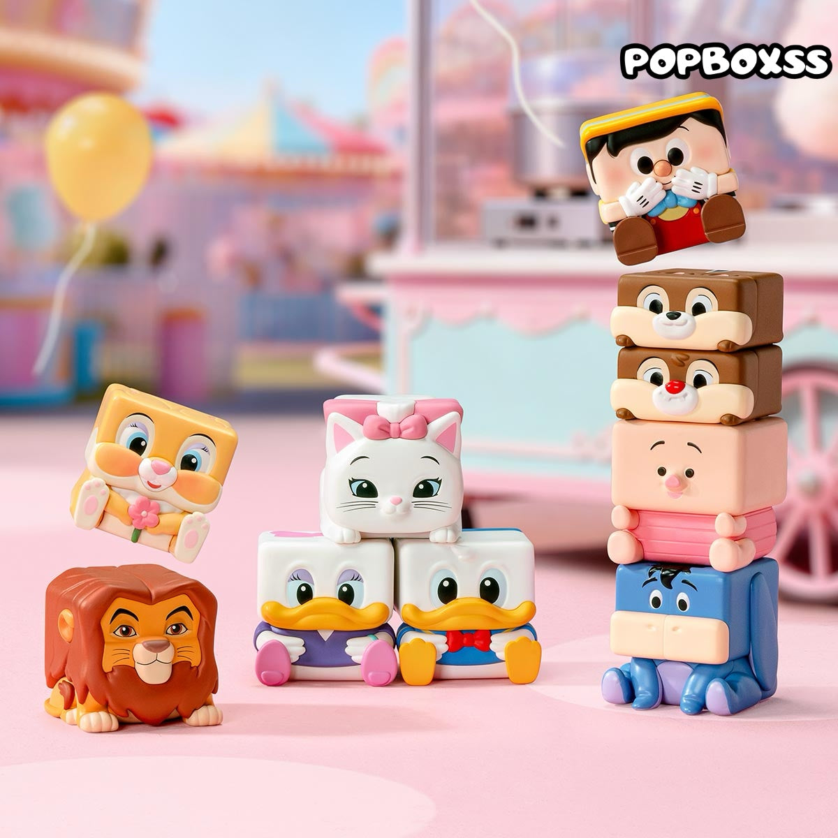 DSN Classics POP CUBE-2 Series Figures Blind Box