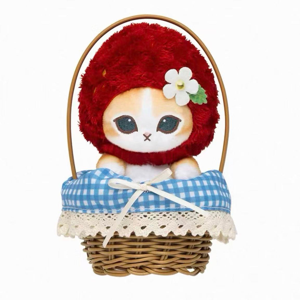 Mofusand MERCI STRAWBERRY Series Plush Pendant