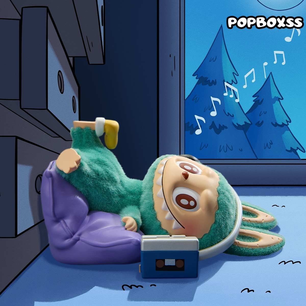 THE MONSTERS LABUBU 1:00 A.M. Series Figures Pop Mart blind boxes