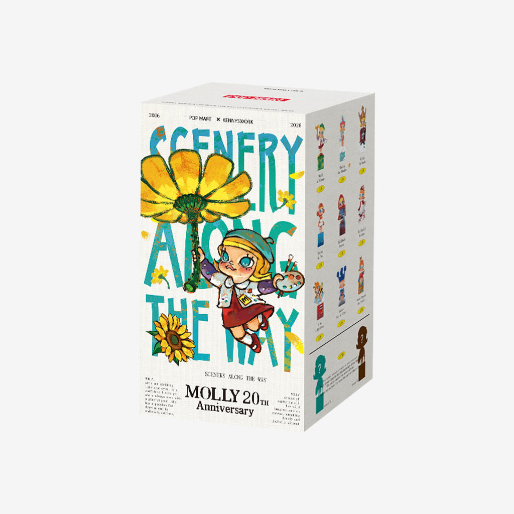 POP MART MOLLY 20th Anniversary Scenery Along the Way Series Figure Blind Box