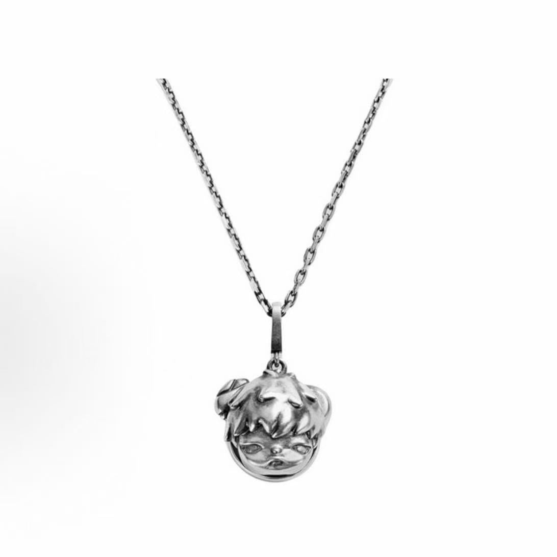 POPOP Hirono Vintage Bear Double-Layer Necklace