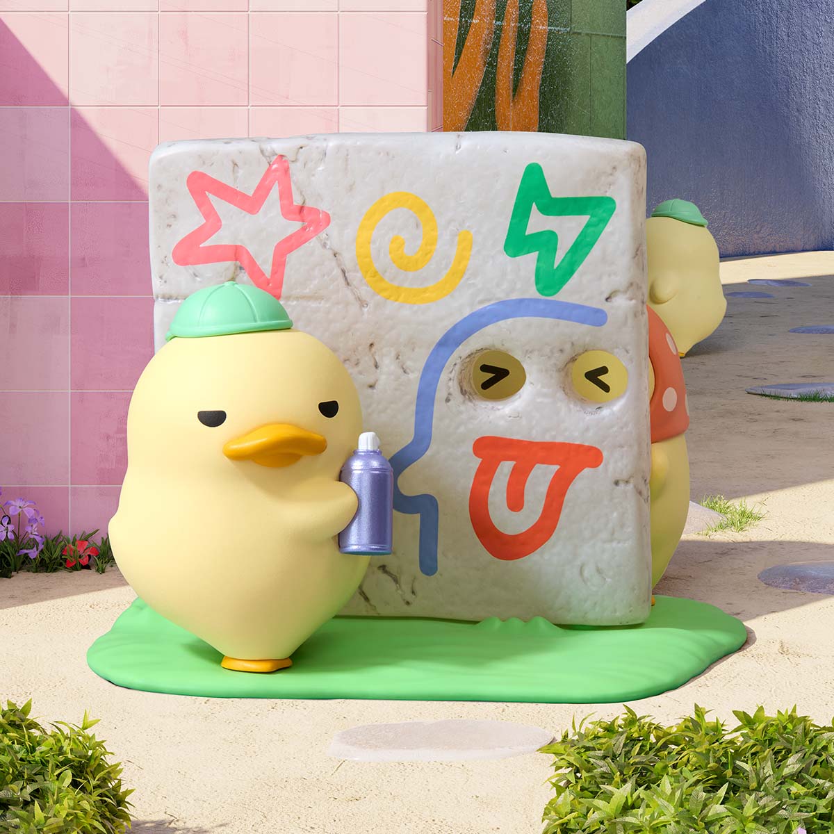 POPMART Mini DUCKOO Citywalk Series Figures