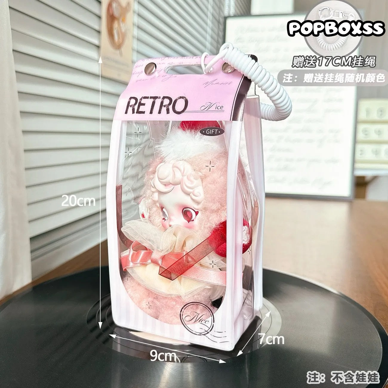 SKULLPANDA × Wednesday Protective Case(Doll not included)