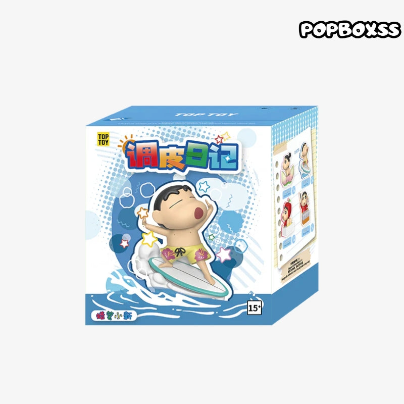 CRAYON SHINCHAN Naughty Diary Series Articulated Figures Blind Вох