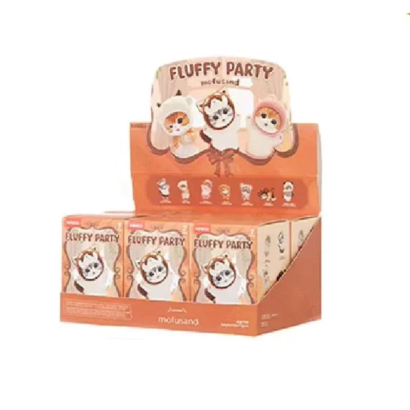 Mofusand Fluffy Party Series Figures. Blind Box