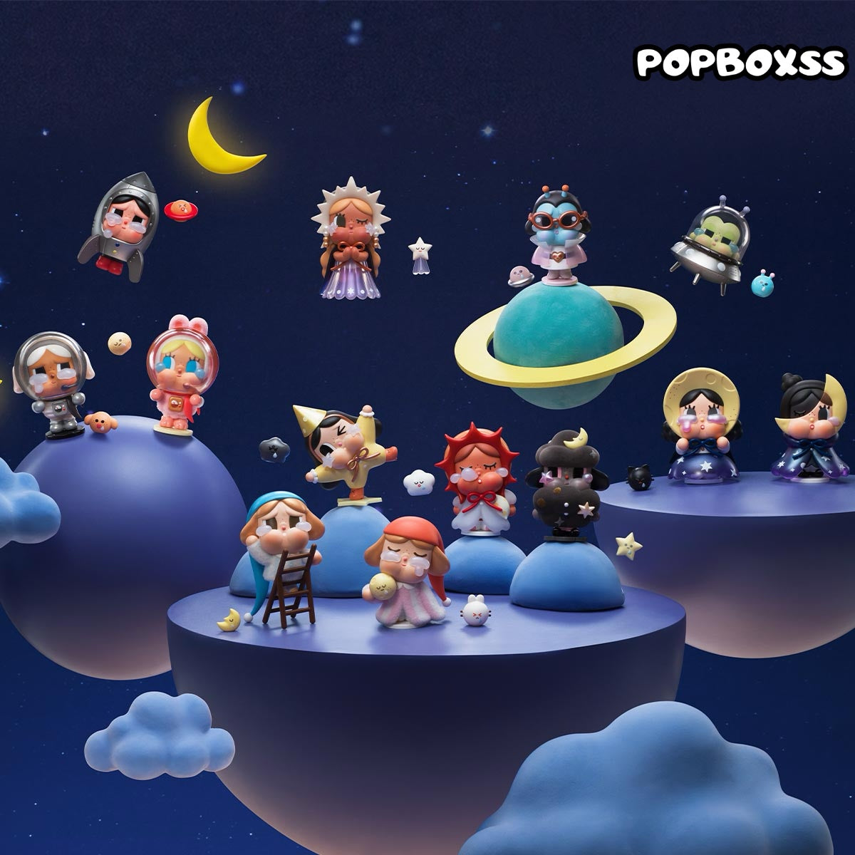 CRYBABY CRYING TO THE MOON SERIES FIGURES