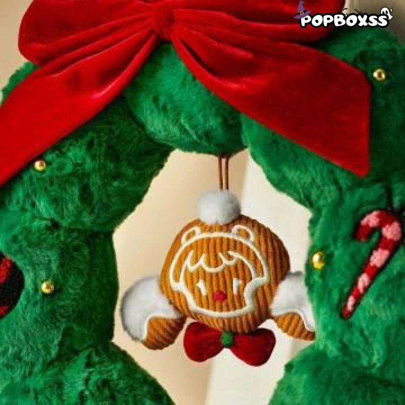 SKULLPANDA Tell Me What You Want Series Plush Wreath Pendant