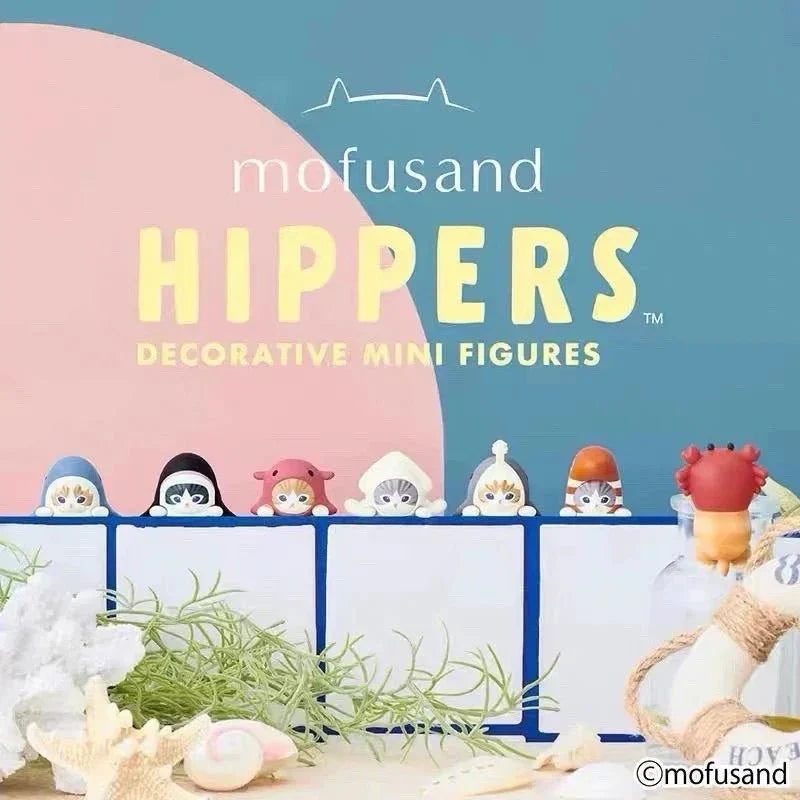 sonny angel a mofusand hippers series figure x. Blind Box