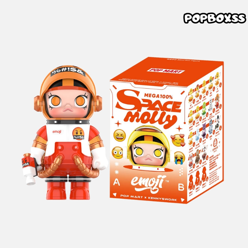MEGA SPACE MOLLY 100% × emoji？ Series Figures. Blind Box