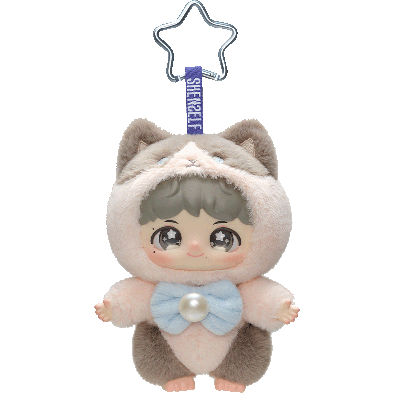 ZHOU SHEN SHENSELF Series Vinyl Plush Doll Pendant, Blind Box