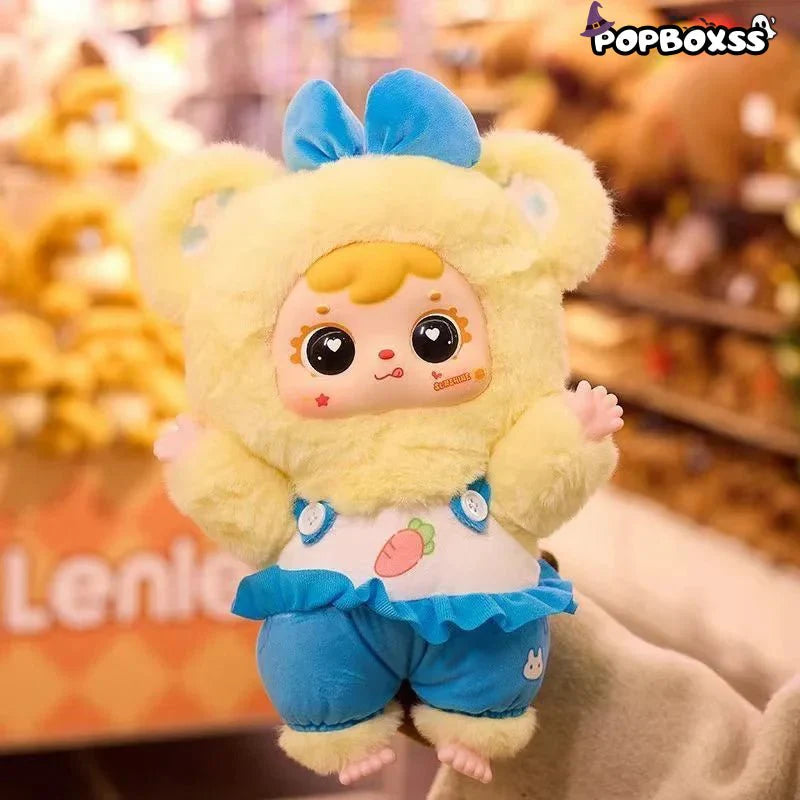 Samuel-V2 400% Little Bear And Little Rabbit's Happy Picnic Series Plush Dolls, Blind Box