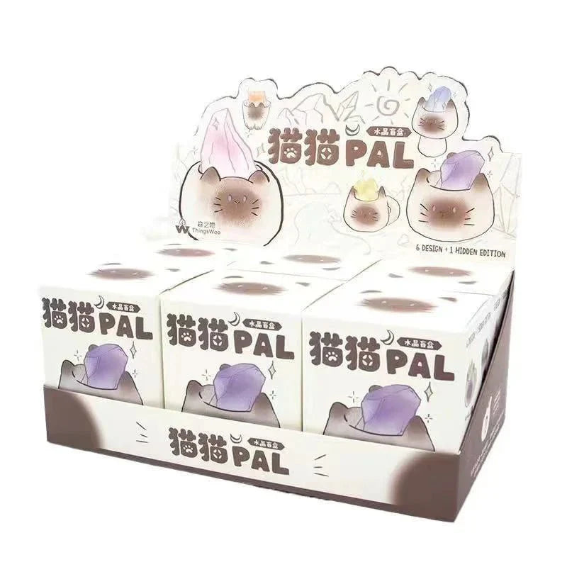 CAT PAL Crystal Series Figures. Blind Box