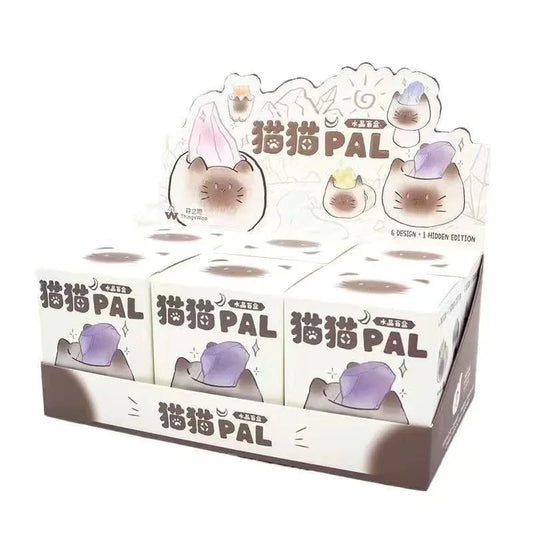 CAT PAL Crystal Series Figures. Blind Box