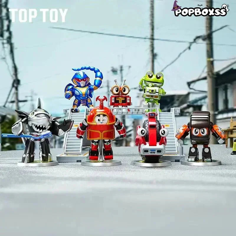 TOPTOYBN FQ Iron Armor Little Treasure Blind Box Second Bomb Kabuda Shark Fish Chili Pepper
