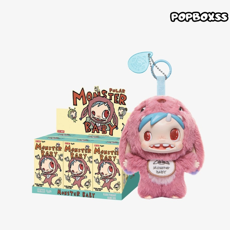 POLAR-Monster Baby Collection Series Plush Pendant Ver.1(PRE-ORDER)