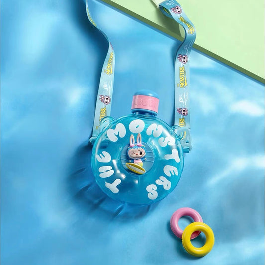 POPMART-POPLAND Limited THE MONSTERS Party Series Straw Cup. Cooling Water