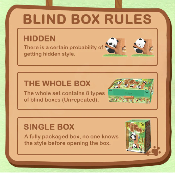 Panda Roll Fruit Tree Series Blind Box