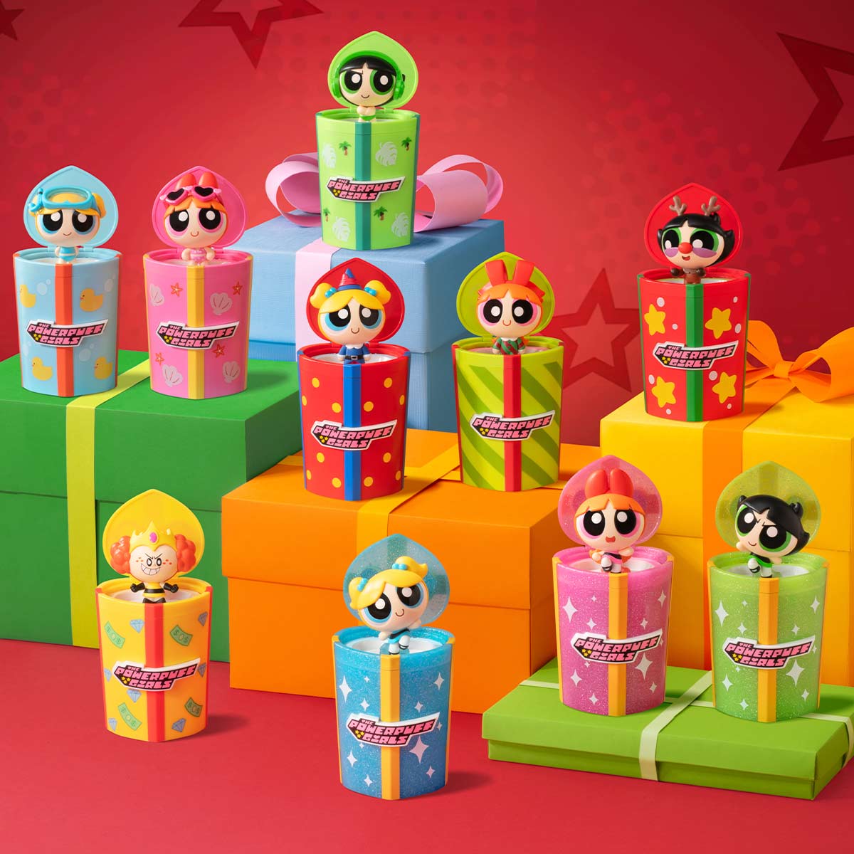 The Powerpuff Girls Party Surprise Series Figures. Blind Box