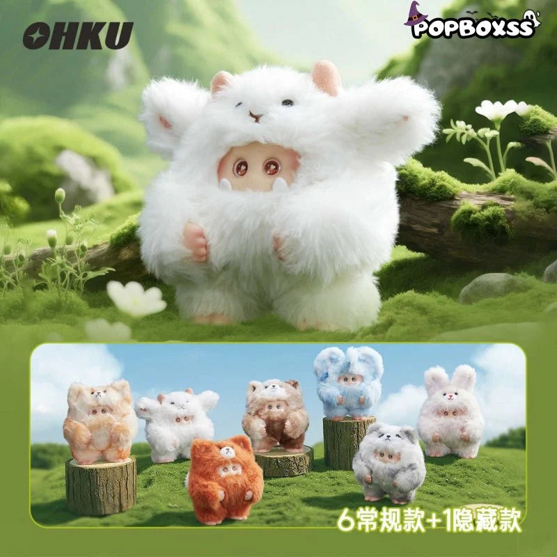 GIGGLE Monster-V2 Furry Forest Series Vinyl Plush Blind Box