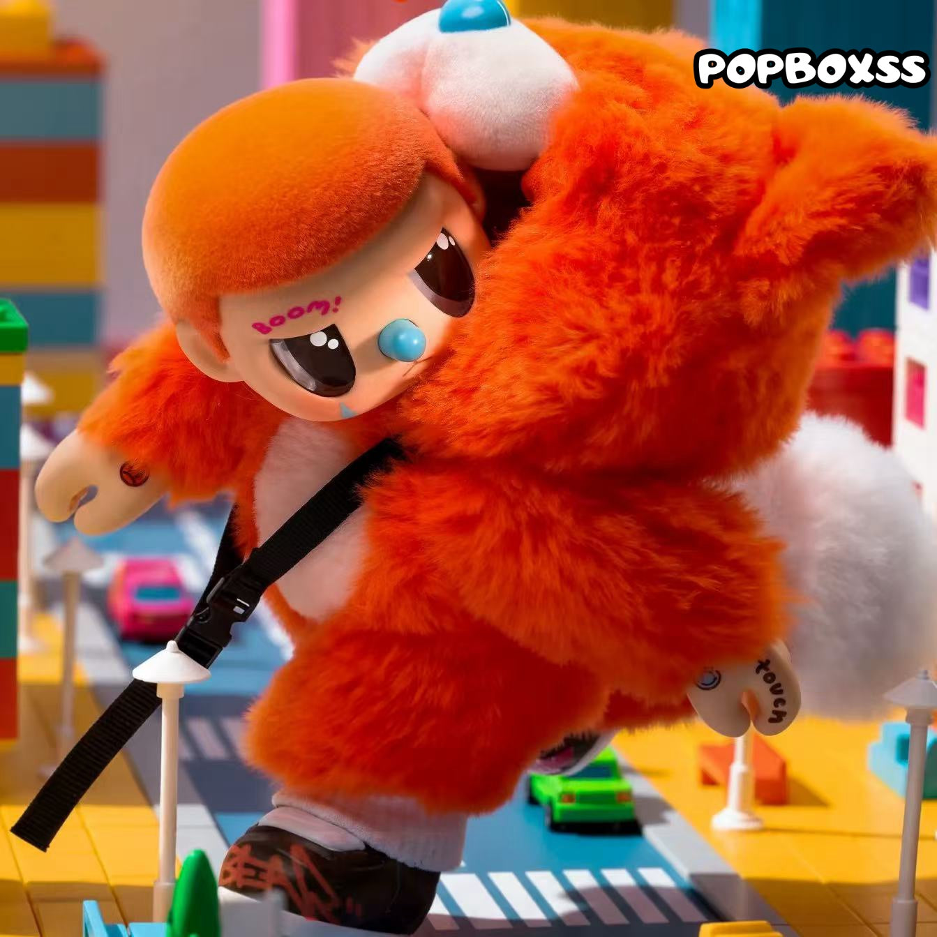 REBEL BEAR Find a Bag Series Vinyl Plush Blind Box