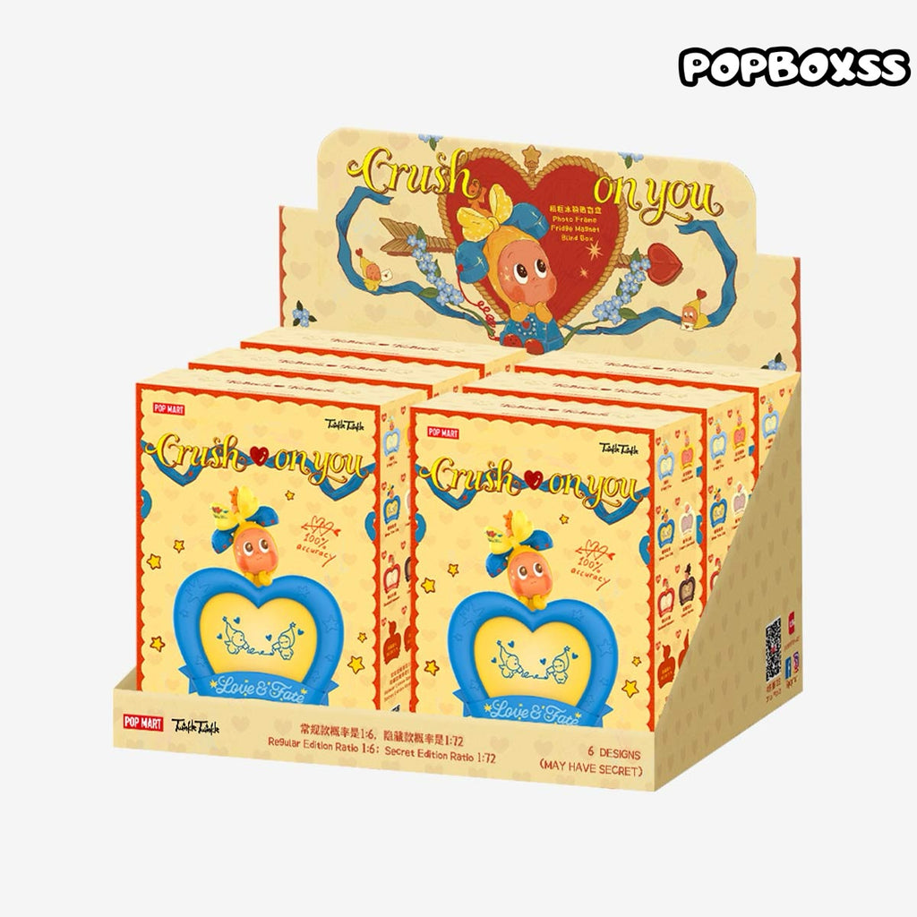 POP MART Twinkle Twinkle Crush On You Series Photo Frame Fridge Magnet Blind Box