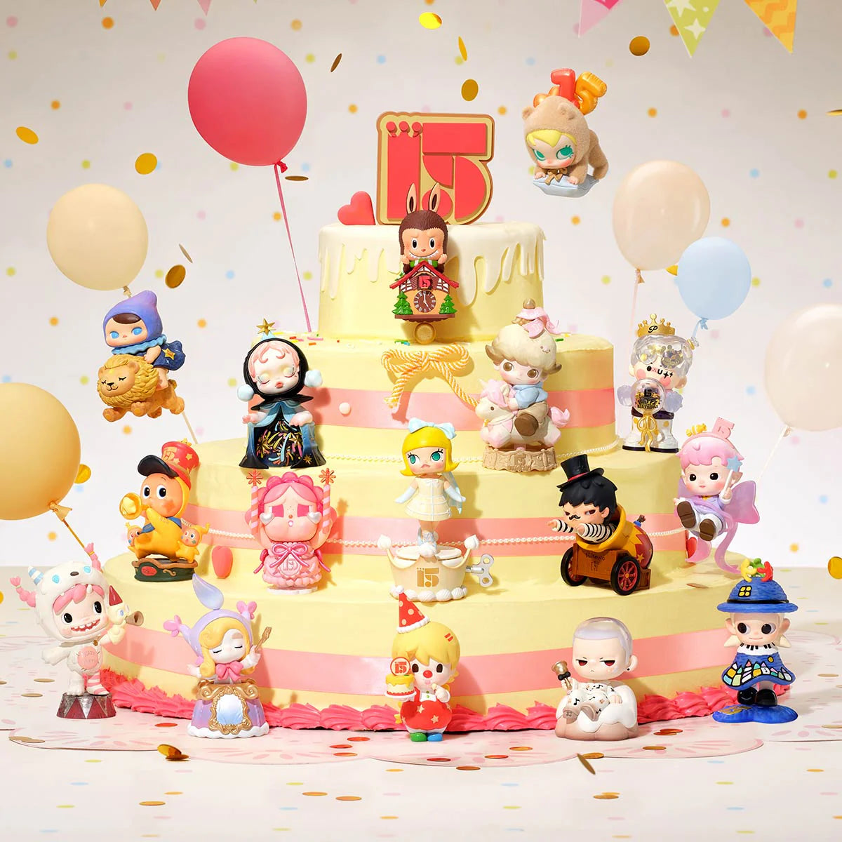 Celebrating the Moment POP MART 15th Anniversary Series Figures Blind Box