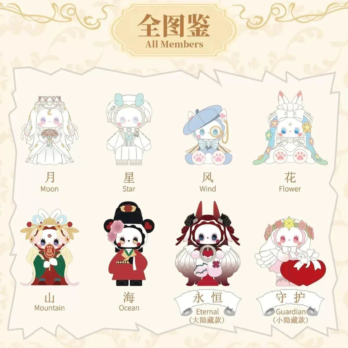 EMMA Secret Forest Be Loved Series 120% Figures. Blind Box