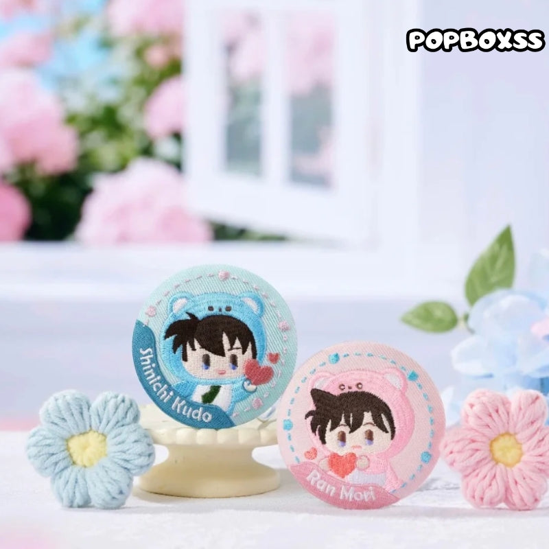 Detective Conan Bear Dectective Series Badge Blind Box