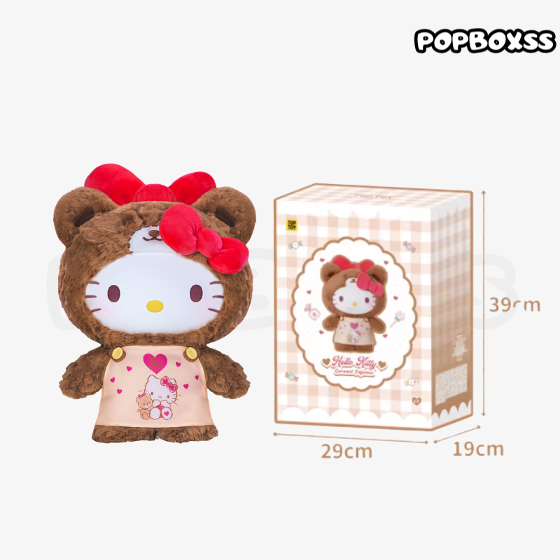 TOP TOY HELLO KITTY Caramel Pajamas peach Pajamas plush toys