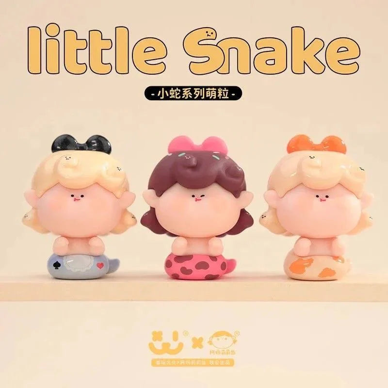 AMLLS Little Snake Mini Beans Series PVC Figures. Blind Bag