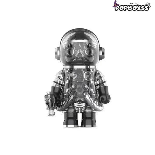 MEGA SPACE MOLLY 400% CLOT-Black Alienegra & ''IN SPACE'' 3D Painting