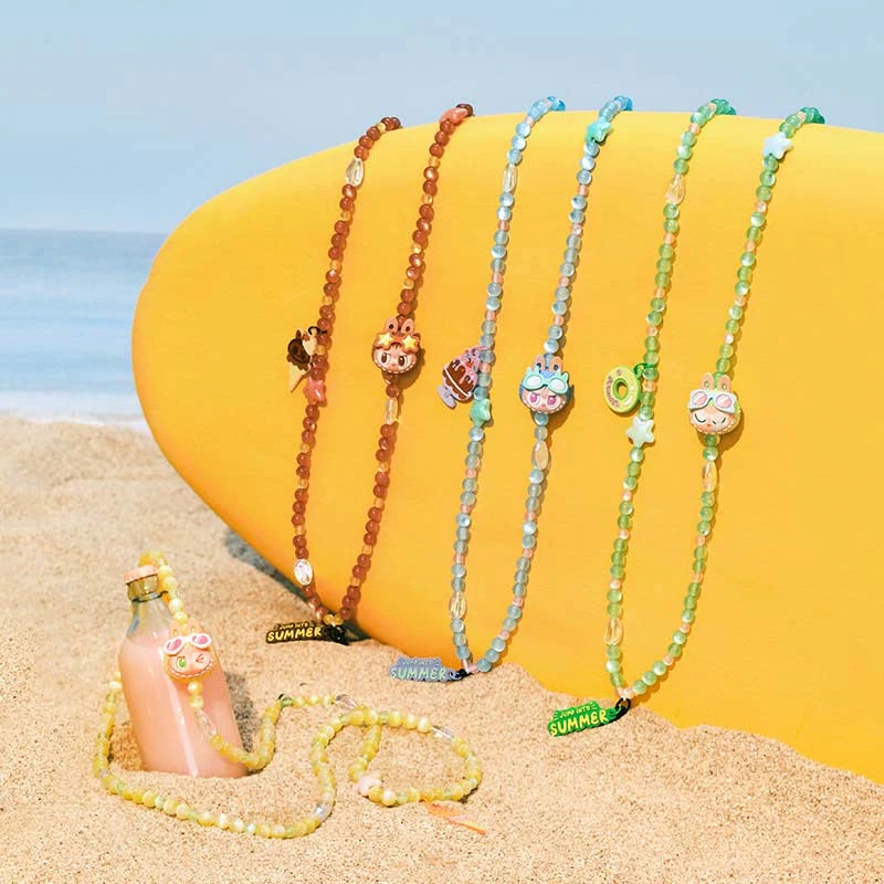 the monster LABUBU Jump Into Summer Series Charm Blind Box