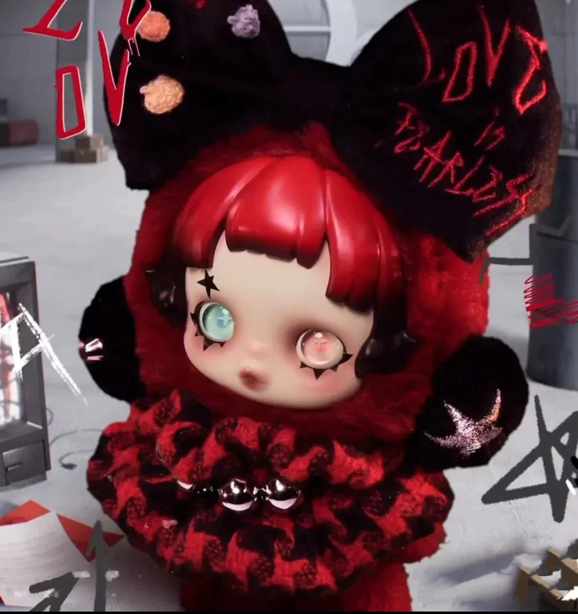 SKULLPANDA Plush-6kHz. Italy Limited