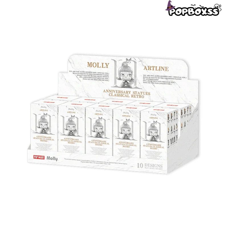 MOLLY Anniversary Statues Classical Retro Ⅱ Series PVC Figures