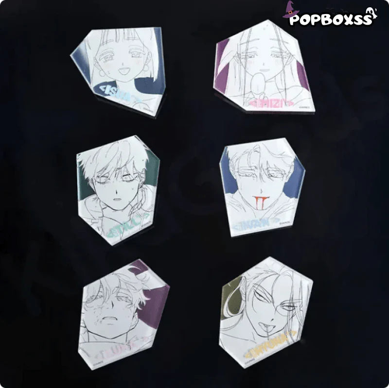 Alien Stage DLC Tragedy On the Stage Series Acrylic Fridge Magnets Blind Box