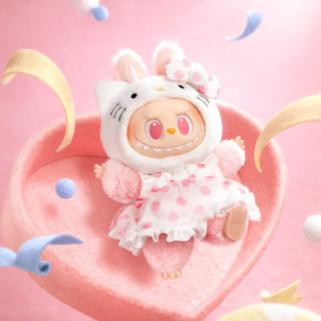 【Hot】THE MONSTERS LABUBU × SANRIO Characters Series Vinyl Plush Pendant Blind Box