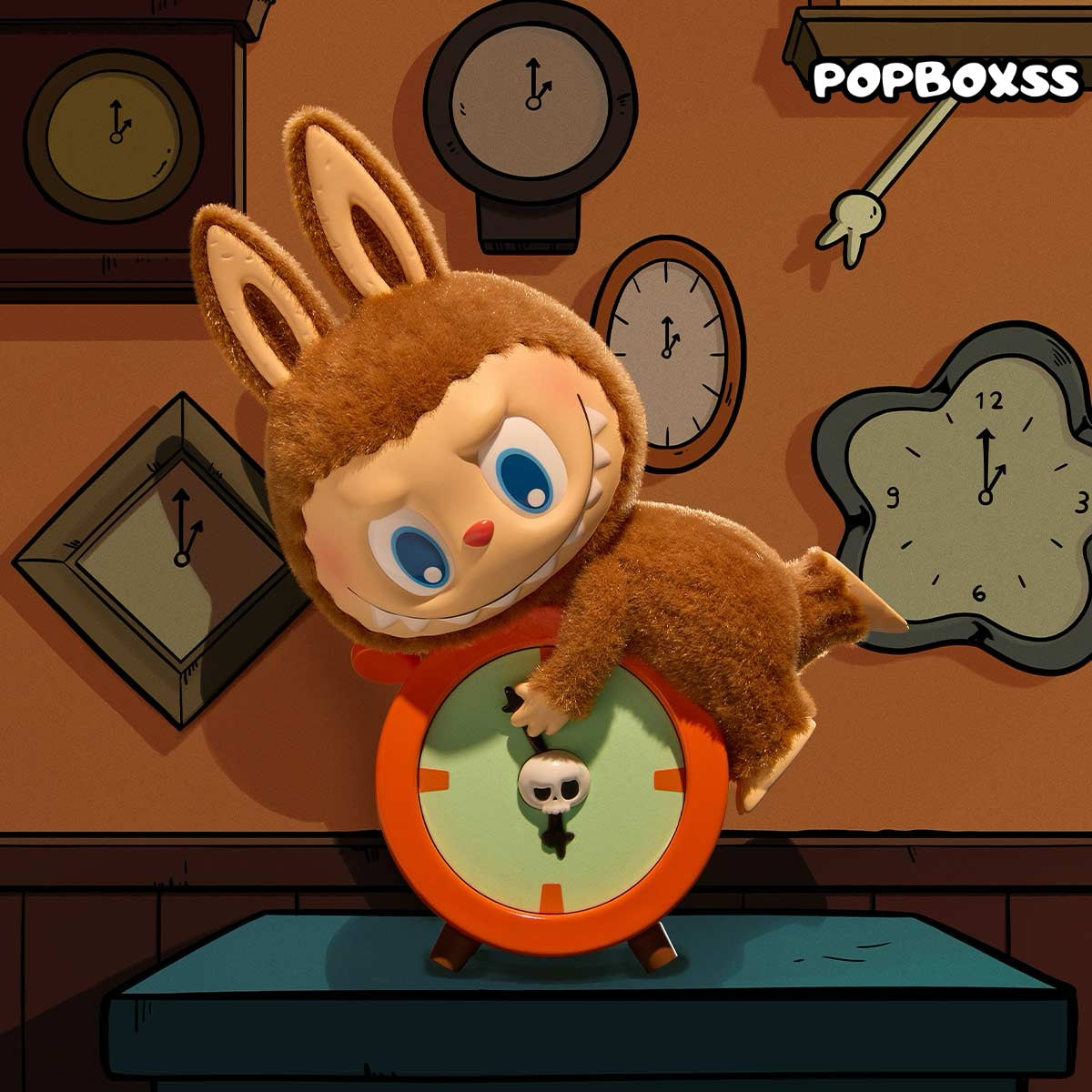 THE MONSTERS LABUBU 1:00 A.M. Series Figures Pop Mart blind boxes